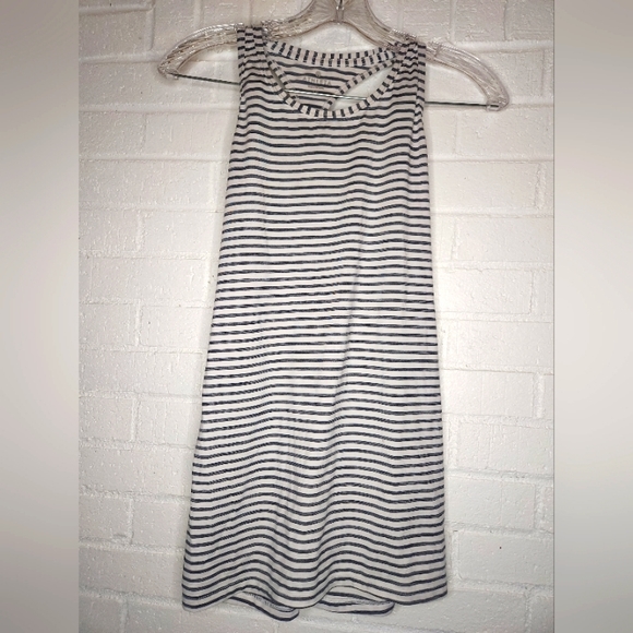Athleta Dresses & Skirts - Athleta• blue and white striped racerback dress. Sz XS